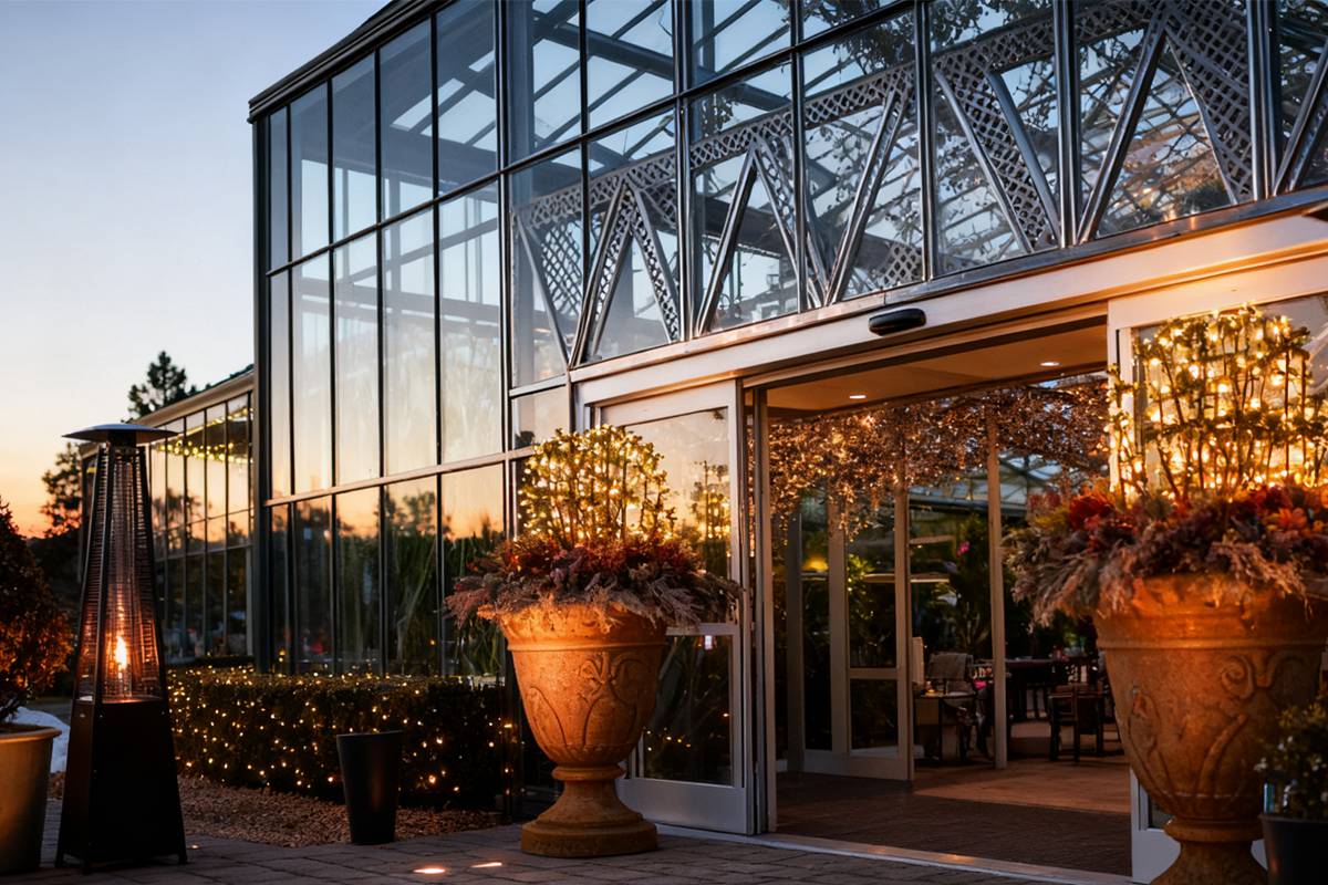 Modern Luxury Glass Greenhouse Conservatory Ysgh 195